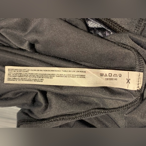 Free People Intimately Don’t You Wish Body Suit Velvet Silver/Gray Size Large - Picture 10 of 11